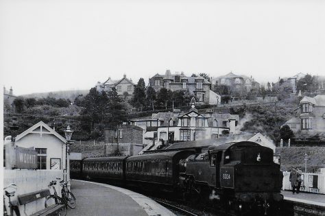 Passenger Train at Wormit Station 1962