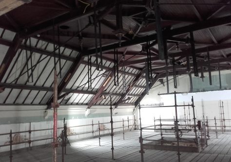 Blyth Hall: Inside the Roof